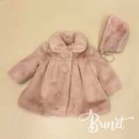 Abrigo Pelo rosa empolvado