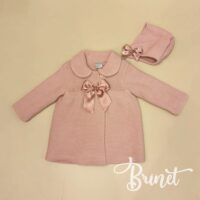 Abrigo Valeria rosa empolvado