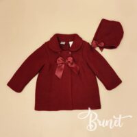 Abrigo Valeria cereza