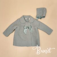 Abrigo Valeria verde agua