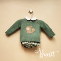 Conjunto ardilla verde